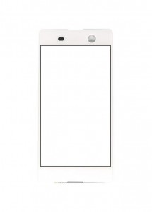 Replacement Front Glass For Sony Xperia M5 White By - Maxbhi.com
