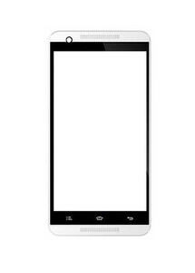 Replacement Front Glass For Celkon Q54 Silver By - Maxbhi.com