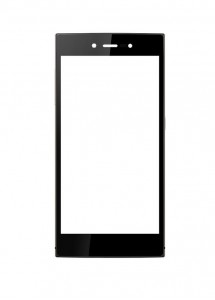 Replacement Front Glass For Wiko Highway Star 4g Black By - Maxbhi.com