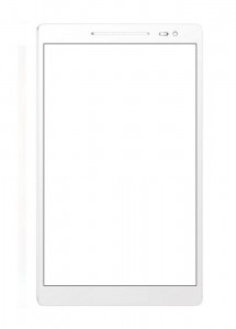 Replacement Front Glass For Asus Zenpad 8.0 Z380m White By - Maxbhi.com