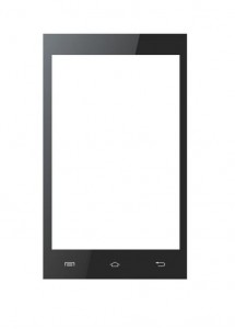 Replacement Front Glass For Celkon A35k Campus 4gb White By - Maxbhi.com