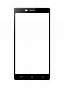 Replacement Front Glass For Micromini M888 Black By - Maxbhi.com