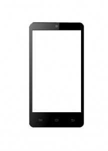 Touch Screen Digitizer For Intex Aqua R4 Black By - Maxbhi.com