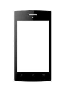 Replacement Front Glass For Karbonn A16 Black By - Maxbhi.com