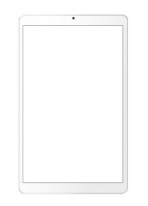 Replacement Front Glass For Lava Qpad E704 Black By - Maxbhi.com