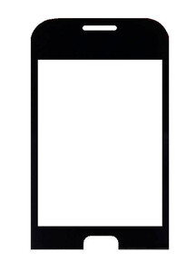 Replacement Front Glass For Samsung C3313 White By - Maxbhi.com