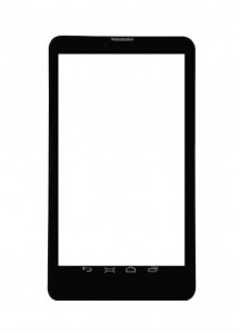 Replacement Front Glass For Datawind Ubislate 7dc Plus Black By - Maxbhi.com