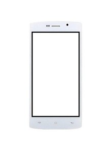 Replacement Front Glass For Adcom Kitkat A54 White By - Maxbhi.com