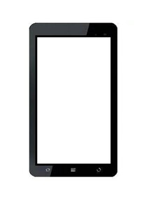 Replacement Front Glass For Reliance 3g Tab White By - Maxbhi.com