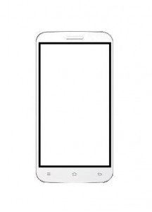 Replacement Front Glass For Lemon Aspire A2 Hd Black By - Maxbhi.com