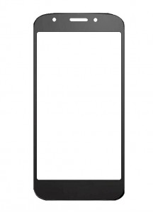 Replacement Front Glass For Motorola Moto E5 Cruise Navy By - Maxbhi Com