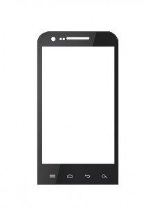 Replacement Front Glass For Karbonn A11 Black By - Maxbhi.com