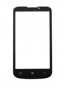 Replacement Front Glass For Lenovo A800 Black By - Maxbhi.com