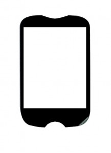 Replacement Front Glass For Celkon C5050 Star Black By - Maxbhi.com