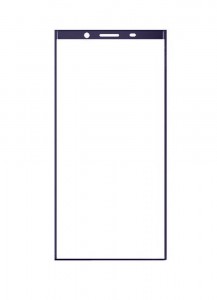 Replacement Front Glass For Sony Xperia Xz Pro Blue By - Maxbhi.com