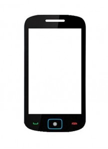 Replacement Front Glass For Motorola Ex128 White By - Maxbhi.com