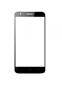 Replacement Front Glass For Videocon Z40q Star Red By - Maxbhi.com