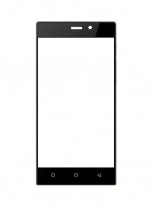 Replacement Front Glass For Zen Powermax Neo Black By - Maxbhi.com