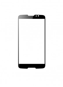 Replacement Front Glass For White Cherry Mi Canvas Black By - Maxbhi.com