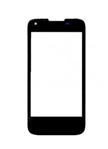 Replacement Front Glass For Micromax A092 Unite Grey By - Maxbhi.com