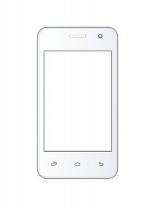 Replacement Front Glass For Karbonn A51 Plus White By - Maxbhi.com