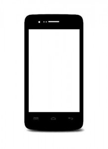 Replacement Front Glass For Micromax Bolt A067 Black By - Maxbhi.com