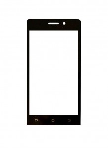 Replacement Front Glass For Monix Ginger G5001 Dragaon White By - Maxbhi.com