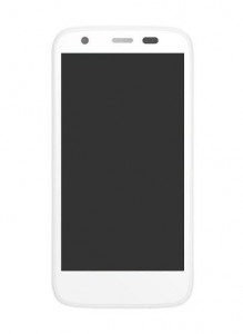 Lcd With Touch Screen For Motorola Moto G 4g 2nd Gen White By - Maxbhi.com
