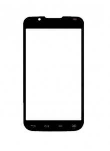 Replacement Front Glass For Lg Optimus L7 Ii Dual P715 Black By - Maxbhi.com