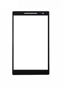Replacement Front Glass For Asus Zenpad 8.0 Z380c Black By - Maxbhi.com