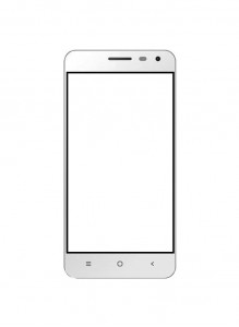 Replacement Front Glass For Adcom Kitkat A47 White By - Maxbhi.com