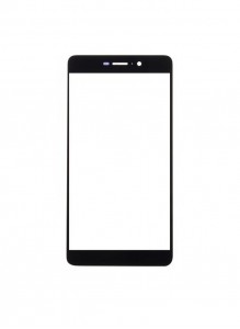 Replacement Front Glass For Wiko Pulp Fab 4g Black By - Maxbhi.com