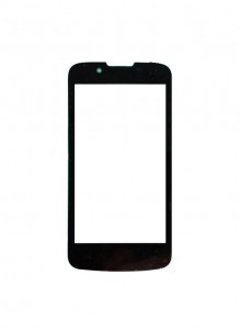 Replacement Front Glass For Tecno S5 Black By - Maxbhi.com
