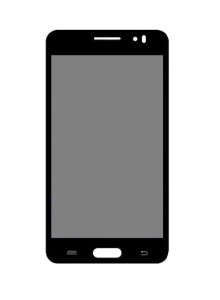 Lcd With Touch Screen For Rage Magic 50 Black By - Maxbhi.com