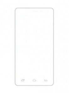 Touch Screen Digitizer For Intex Aqua Style X White By - Maxbhi Com