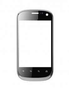 Replacement Front Glass For Micromax A75 Black By - Maxbhi.com