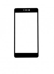 Replacement Front Glass For Xiaomi Mi 4s Black By - Maxbhi.com