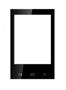 Replacement Front Glass For Intex Aqua G2 White By - Maxbhi.com