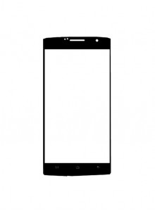 Replacement Front Glass For Vox Kick K8 Dual Sim Black By - Maxbhi.com