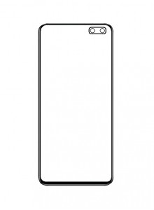 Replacement Front Glass For Xiaomi Redmi K30 5g Racing Black By - Maxbhi Com
