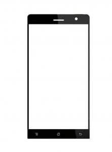 Replacement Front Glass For Karbonn Titanium Octane Black By - Maxbhi Com