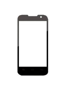 Replacement Front Glass For Micromax A61 Bolt White By - Maxbhi.com