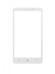 Replacement Front Glass For Lenovo S890 White By - Maxbhi.com
