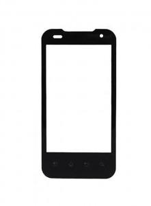 Replacement Front Glass For Lg Optimus 2x P990 Black By - Maxbhi.com