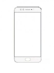 Replacement Front Glass For Vivo X11 Black By - Maxbhi.com