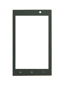 Replacement Front Glass For Videocon Starr 100 Black By - Maxbhi Com