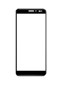 Replacement Front Glass For Yezz Liv1 Grey By - Maxbhi Com