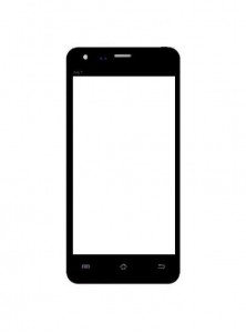 Replacement Front Glass For Micromax A67 Bolt Black By - Maxbhi.com