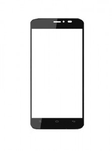 Replacement Front Glass For Gionee Ctrl V4s Black By - Maxbhi.com