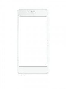 Replacement Front Glass For Wiko Highway Pure 4g White By - Maxbhi.com